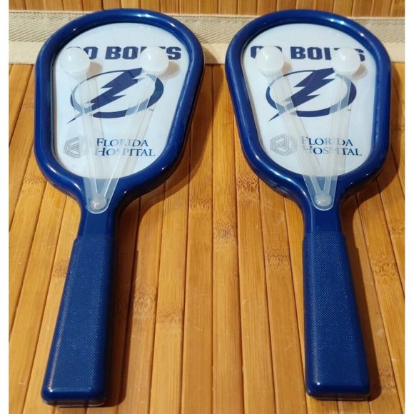 unbranded Party Supplies 2 Tampa Bay Lightning Florida Hospital Noise Maker Paddle Clackers